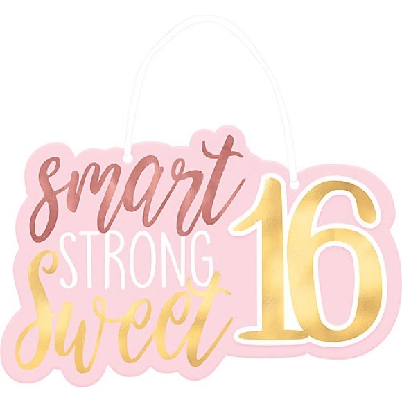 Sweet 16 Birthday Sign - Picture 2 of 6